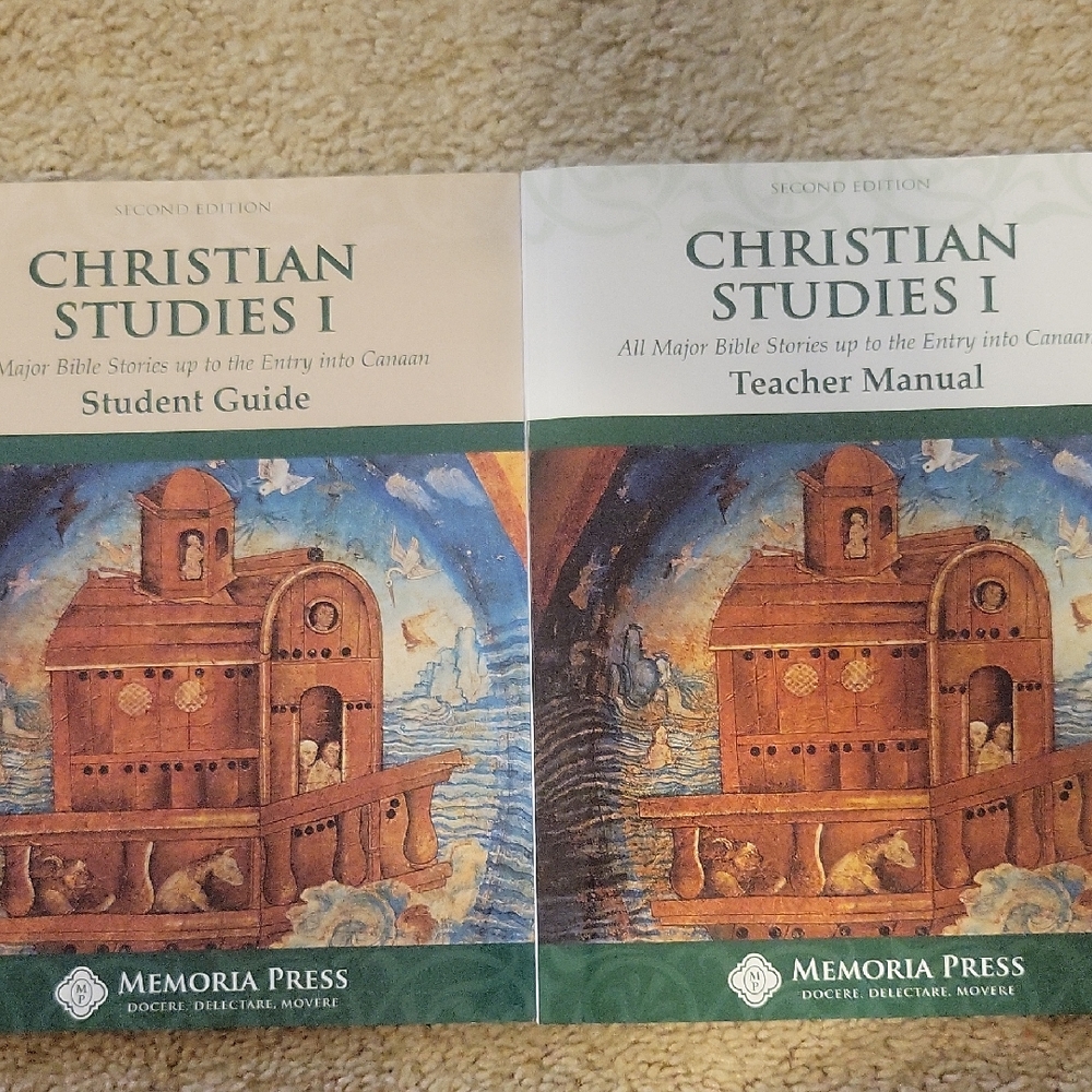 Christian Studies 1 Student Book And Teacher Manual - Like New Condition